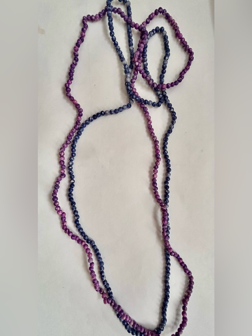 Vintage beaded necklaces. I sure if they are natural gemstones. Price for 1.